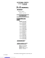 Preview for 3 page of KitchenAid KECC507RSS04 Parts List