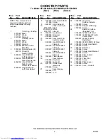 Preview for 2 page of KitchenAid KECC560BAL2 Parts List