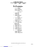 Preview for 2 page of KitchenAid KECC562GBL3 Parts List