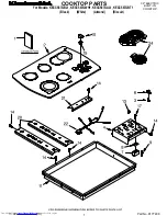 Предварительный просмотр 1 страницы KitchenAid KECC567GAL1 Parts List