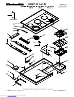 KitchenAid KECC568RPB - Pure 36 Inch Smoothtop Electric Cooktop Parts List preview