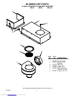 Preview for 3 page of KitchenAid KECD805HBL3 Parts List