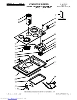 Предварительный просмотр 1 страницы KitchenAid KECD806RBL04 Parts List