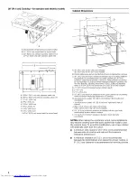 Предварительный просмотр 4 страницы KitchenAid KECD807XBL00 Installation Instructions Manual