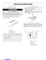 Предварительный просмотр 9 страницы KitchenAid KECD807XBL00 Installation Instructions Manual