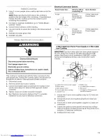 Предварительный просмотр 11 страницы KitchenAid KECD807XBL00 Installation Instructions Manual