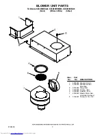 Предварительный просмотр 3 страницы KitchenAid KECD866RSS - ARCHITECT II 36" Ceramic Glass S Parts List