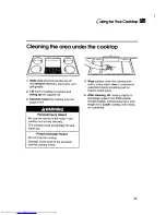 Preview for 17 page of KitchenAid KECG260 Use And Care Manual