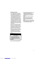 Preview for 9 page of KitchenAid KECT305V Use And Care Manual