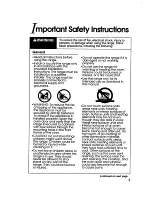 Preview for 3 page of KitchenAid KEDC205B Use And Care Manual