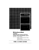 Предварительный просмотр 1 страницы KitchenAid (KEDO-276SS BL)  DOUBLE OVEN Use & Care Manual