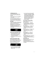 Preview for 9 page of KitchenAid KEDS100V Use And Care Manual