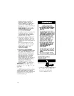 Preview for 16 page of KitchenAid KEDS100V Use And Care Manual