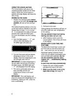 Preview for 10 page of KitchenAid KEDS100W Use And Care Manual