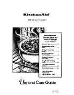 Предварительный просмотр 1 страницы KitchenAid KEDS200Y Use And Care Manual