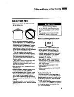 Preview for 9 page of KitchenAid KEDS207B Use And Care Manual