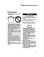 Preview for 9 page of KitchenAid KEDS207Y Use And Care Manual