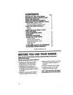 Preview for 2 page of KitchenAid KEDT105 Use And Care Manual