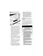 Preview for 16 page of KitchenAid KEDT105V Use And Care Manual