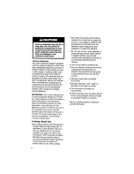 Preview for 8 page of KitchenAid KEDT105W Use And Care Manual