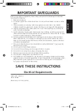 Preview for 3 page of KitchenAid KEE07A Instructions Manual