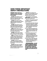 Preview for 3 page of KitchenAid KEES702 Use & Care Manual