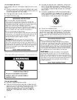 Preview for 8 page of KitchenAid KEHS01P Use And Care Manual