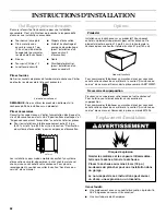 Preview for 52 page of KitchenAid KEHS01P Use And Care Manual