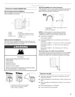 Preview for 15 page of KitchenAid KEHS02RMT0 Use & Care Manual