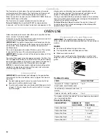 Preview for 12 page of KitchenAid KEHU309 Use & Care Manual