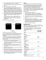 Preview for 15 page of KitchenAid KEHU309 Use & Care Manual