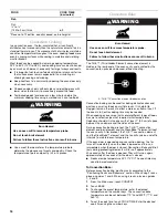 Preview for 16 page of KitchenAid KEHU309 Use & Care Manual