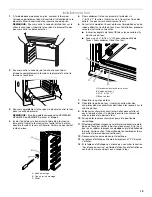 Preview for 15 page of KitchenAid KEHU309B Installation Instructions Manual