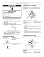 Предварительный просмотр 5 страницы KitchenAid KEHU309SSS00 Installation Instructions Manual