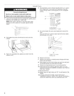 Предварительный просмотр 8 страницы KitchenAid KEHU309SSS02 Installation Instructions Manual