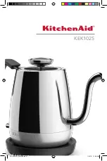 Preview for 1 page of KitchenAid KEK1025 Owner'S Manual