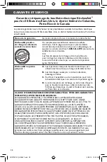 Preview for 20 page of KitchenAid KEK1222 Instructions Manual