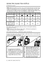 Preview for 6 page of KitchenAid KEK1322 Instructions Manual