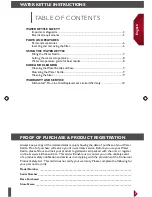 Preview for 3 page of KitchenAid KEK1522 Use & Care Manual