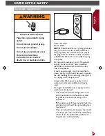 Preview for 5 page of KitchenAid KEK1522 Use & Care Manual