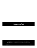 Предварительный просмотр 32 страницы KitchenAid KEK1522CA0 Instructions Manual