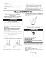 Preview for 4 page of KitchenAid KEM Installation Instructions Manual