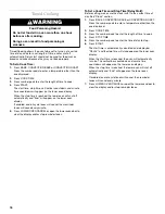 Preview for 18 page of KitchenAid KEMC308 Use & Care Manual