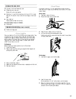 Preview for 21 page of KitchenAid KEMC308 Use & Care Manual