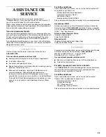 Preview for 23 page of KitchenAid KEMC308 Use & Care Manual