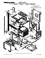 KitchenAid KEMC378KSS - ARCHITECT Series 27'' Microwave Combination Double Wall Oven Parts List preview