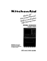 KitchenAid KEMI300W Use And Care Manual preview