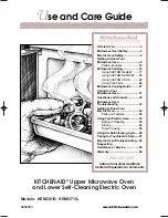 Preview for 1 page of KitchenAid KEMI301G Use And Care Manual