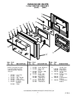 Предварительный просмотр 4 страницы KitchenAid KEMI371BBL1 Parts List