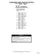 Preview for 6 page of KitchenAid KEMI371BBL1 Parts List